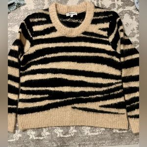 Madewell animal print sweater